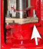 Vertical turbine packing